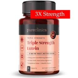 Lutein in dreifacher Stärke (30mg x 90 Tabletten)