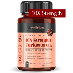 10X Strength Turkesteron-Extrakt 5082 mg x 120 Kapseln