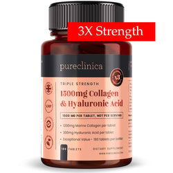UltraColl und HLA in einer 1500 mg Tablette - 1 Flasche (180 Tabletten pro Flasche) - 3 Monate Vorrat