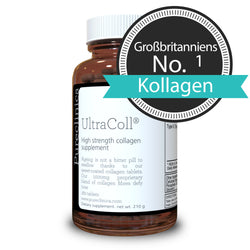 Collagen (1000mg x 180 Tabletten) - Ultracoll Anti-Ageing aus marinem Kollagen.